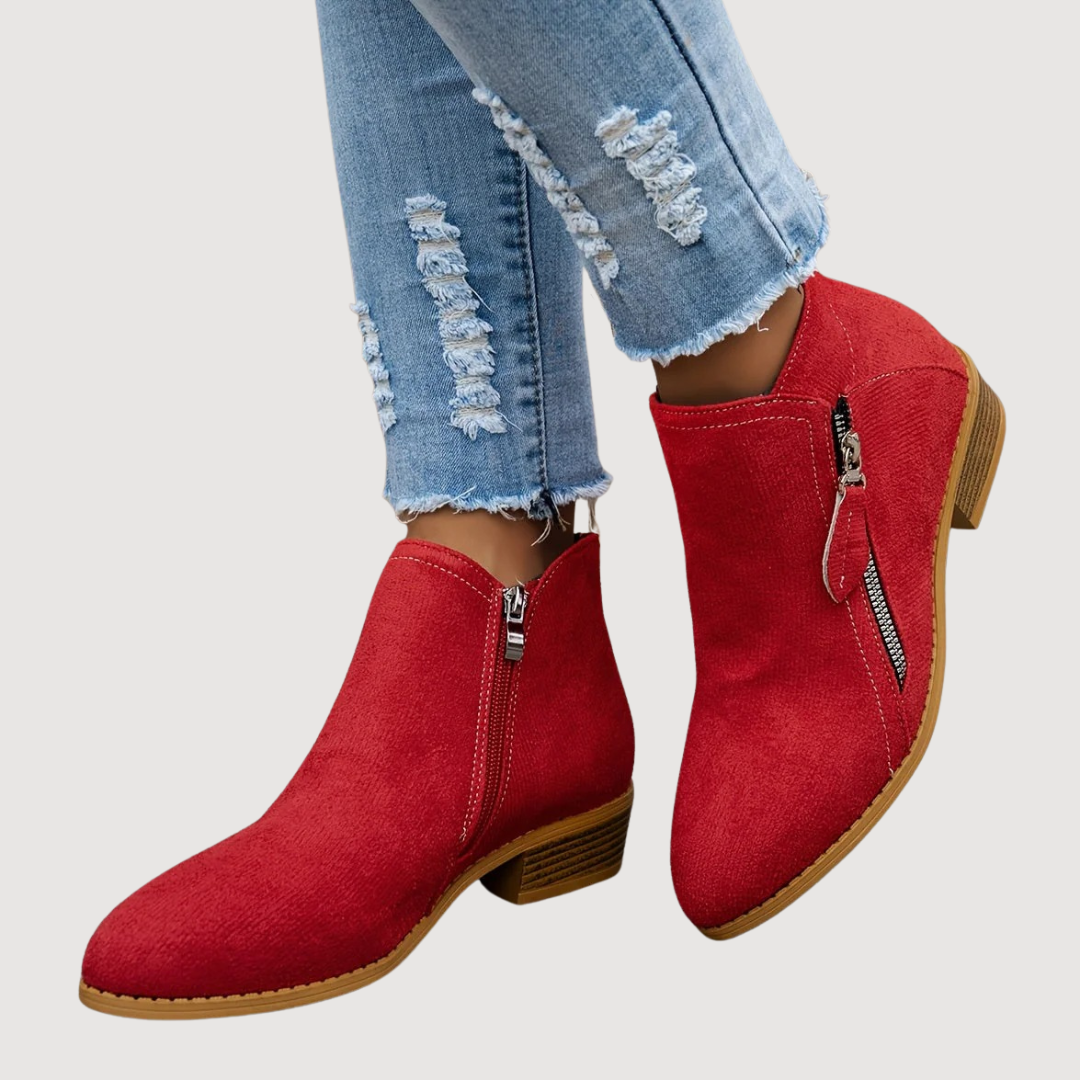SHAYNE – CASUAL ZIP BOOTS