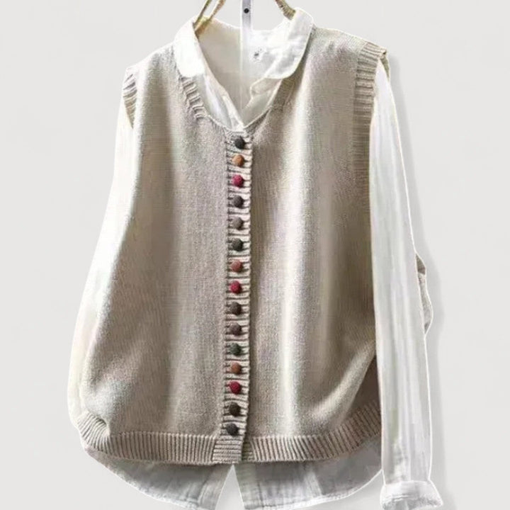 ALINA – CLASSIC KNITTED VEST