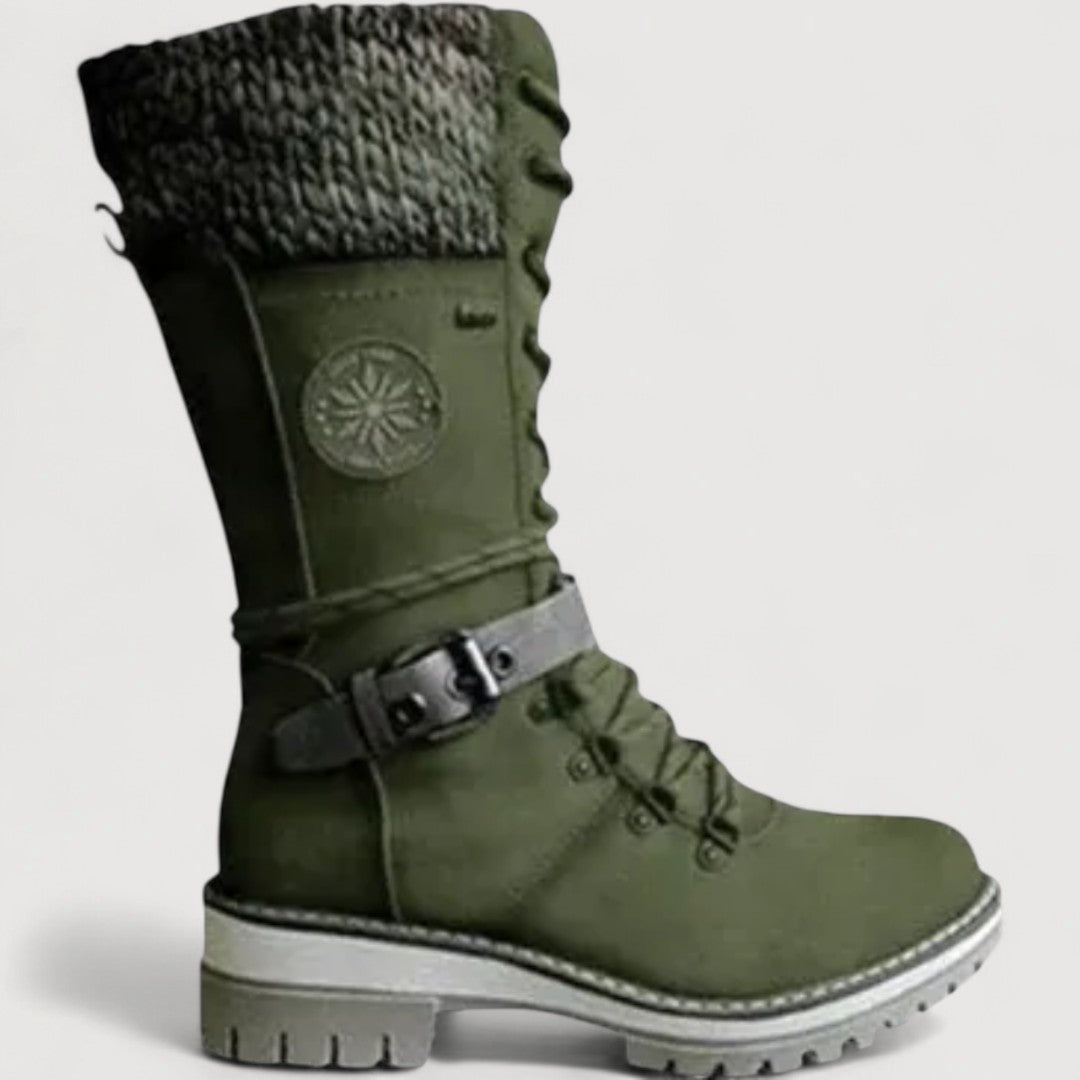 FARAH – WINTER LACE-UP BOOTS