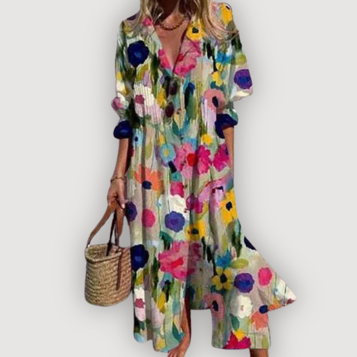SERENA – FLORAL MAXI DRESS