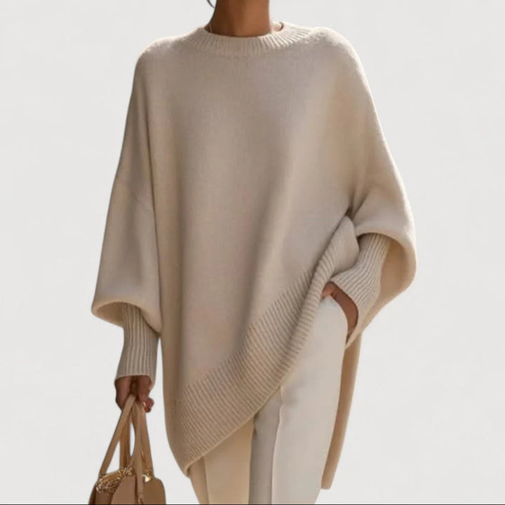 WANWEN | SOPHISTICATED WOOL BLEND SWEATER