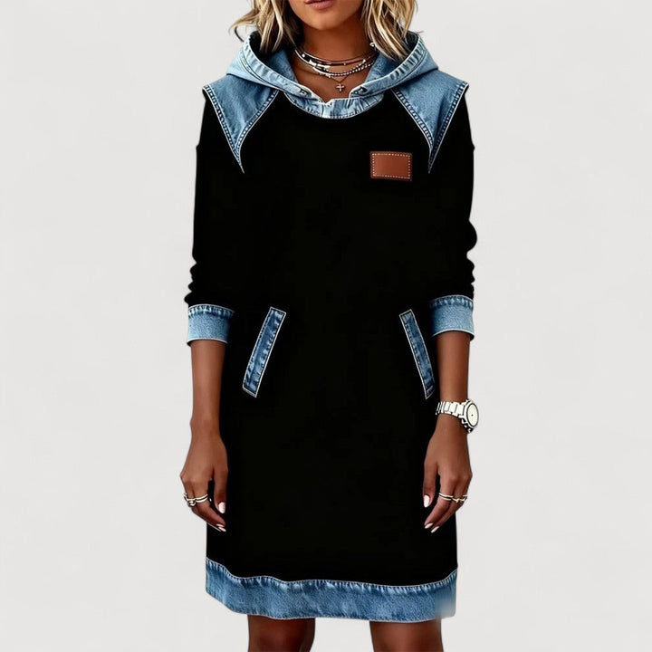 VERENA – CASUAL HOODIE DRESS